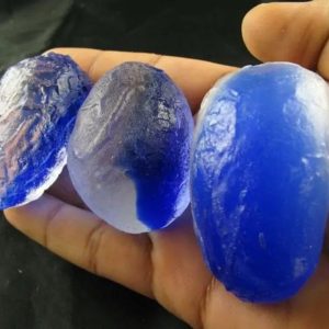 Tika Biru Snake Pearl Medium A2.2 (Blue Carpet)