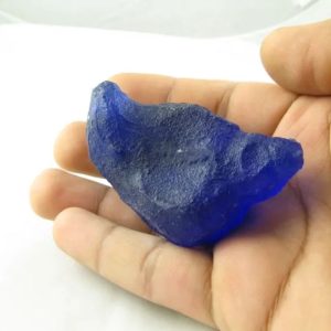 Fossilized Tunjung Biru Flower Leaf - Type A2