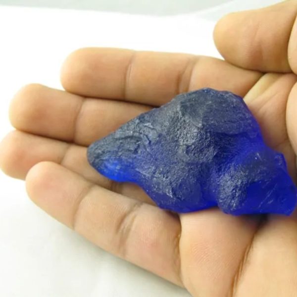 Fossilized Tunjung Biru Flower Leaf - Type A3