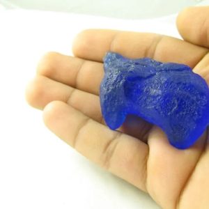 Fossilized Tunjung Biru Flower Leaf - Type A7