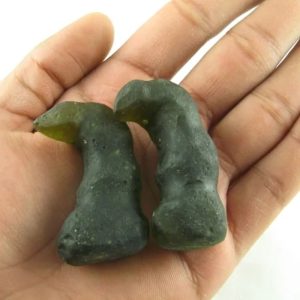 Medium Green Cobra Horns - Crystall/Green