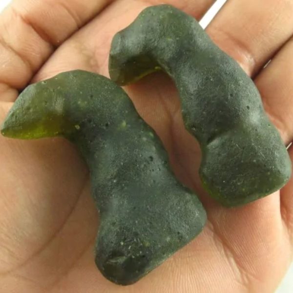 Medium Green Cobra Horns - Crystall/Green - Image 2