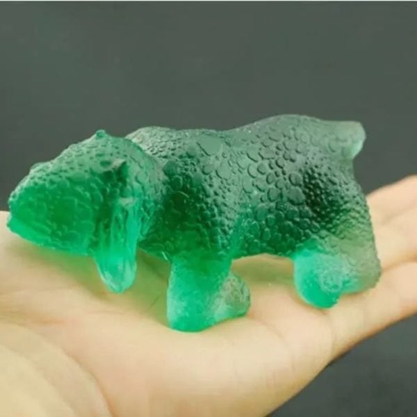 Fossilized Green Nyambik Siluman - Type E2 - Image 4