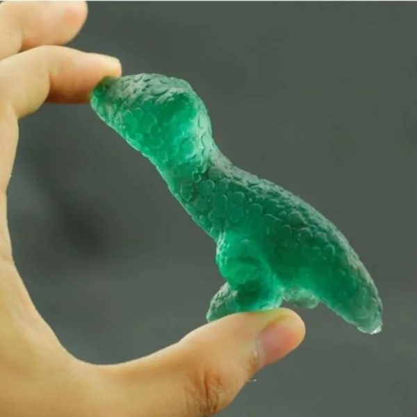 Fossilized Green Crocodile Siluman - Type D2 - Image 2