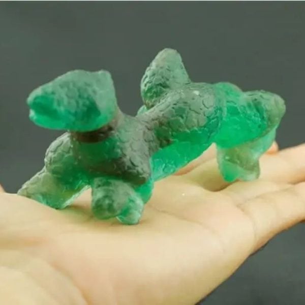 Fossilized Green Crocodile Siluman - Type D3 - Image 3